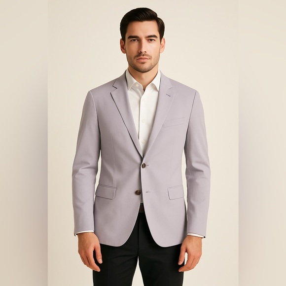 Paul Smith Soho Fit Lilac Cotton Notch Lapel Sport Coat - Size 42R (NWT) - Picture 1 of 7